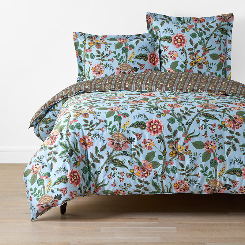 Gracie Reversible Classic Smooth Sateen Comforter - Multi, Twin/Twin XL,Multi