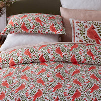 Cardinals Classic Cool Cotton Percale Comforter - Red, Twin/Twin XL,Red