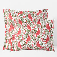 Cardinals Classic Cool Cotton Percale Sham - Red, Standard,Red