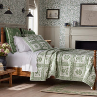 Artichoke Garden Quilted Sham - Multi, Standard,Multi