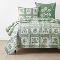 Artichoke Garden Quilt - Multi, Full/Queen,Multi