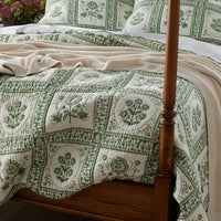 Artichoke Garden Quilt - Multi, Full/Queen,Multi