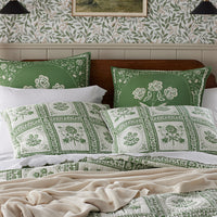 Artichoke Garden Quilt - Multi, Full/Queen,Multi