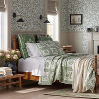 Artichoke Garden Quilt - Multi, Full/Queen,Multi