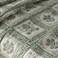 Artichoke Garden Quilt - Multi, Full/Queen,Multi