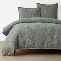 Celia Duvet Cover - Floral Green, Twin/Twin XL,Floral Green