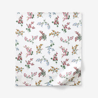 Amelia Classic Smooth Sateen Flat Bed Sheet - Multi, Twin/Twin XL,Multi