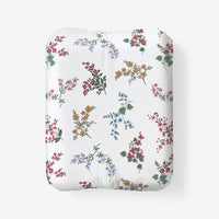 Amelia Classic Smooth Sateen Fitted Bed Sheet - Multi, Twin,Multi