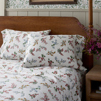 Amelia Classic Smooth Sateen Fitted Bed Sheet - Multi, Twin,Multi