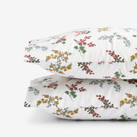 Amelia Classic Smooth Sateen Pillowcase Set - Multi, Standard,Multi