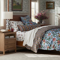 Amelia Classic Smooth Sateen Pillowcase Set - Multi, Standard,Multi