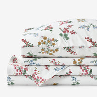 Amelia Classic Smooth Sateen Bed Sheet Set - Multi, Twin,Multi