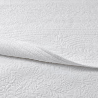 Emileen Quilt - White, Twin/Twin XL,White