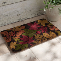 Autumn Coir Door Mat - Leaves, 18 in. x 30 in.,Leaves