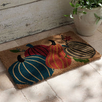 Autumn Coir Door Mat - Pumpkin, 24 in. x 36 in.,Pumpkin
