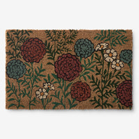 Autumn Coir Door Mat - Flower, 24 in. x 36 in.,Flower