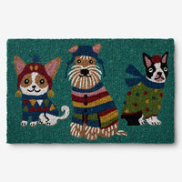 Holiday Coir Door Mat - Dogs, 24 in. x 36 in.,Dogs