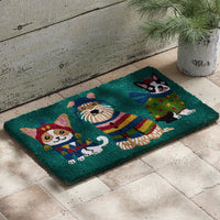 Holiday Coir Door Mat - Dogs, 24 in. x 36 in.,Dogs