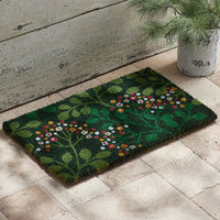 Holiday Coir Door Mat - Holiday Leaves, 24 in. x 36 in.,Holiday Leaves