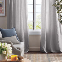 Linen Decorative Square Pillow Cover - Gray,  24 in. x 24 in.,Gray