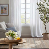 Linen Decorative Square Pillow Cover - Slate Blue, 20 in. x 20 in.,Slate Blue