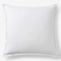 Linen Decorative Square Pillow Cover - White,  24 in. x 24 in.,White