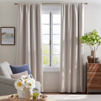 Velvet Blackout Window Curtain - Sand, 96 in.,Sand