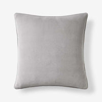 Velvet Decorative Square Pillow Cover - Gray, 20 in. x 20 in.,Gray