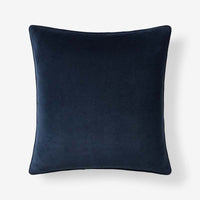 Velvet Decorative Square Pillow Cover - Indigo, 20 in. x 20 in.,Indigo