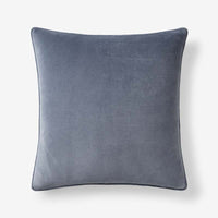 Velvet Decorative Square Pillow Cover - Light Blue, 20 in. x 20 in.,Light Blue