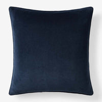 Velvet Decorative Square Pillow Cover - Indigo, 24 in. x 24 in.,Indigo