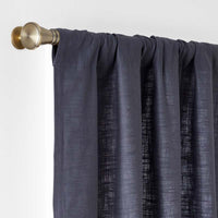 Texture Blackout Window Curtain - Denim Indigo, 63 in.,Denim Indigo