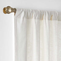 Texture Blackout Window Curtain - Ivory, 63 in.,Ivory