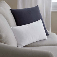 Texture Decorative Square Pillow Cover - Denim Indigo,  24 in. x 24 in.,Denim Indigo