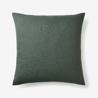 Texture Decorative Square Pillow Cover - Green, 20 in. x 20 in.,Green