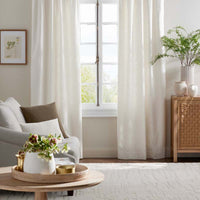 Texture Decorative Square Pillow Cover - Ivory,  24 in. x 24 in.,Ivory