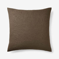 Texture Decorative Square Pillow Cover - Sable, 20 in. x 20 in.,Sable