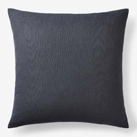 Texture Decorative Square Pillow Cover - Denim Indigo,  24 in. x 24 in.,Denim Indigo