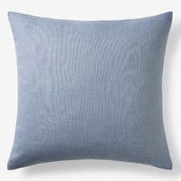 Texture Decorative Square Pillow Cover - Dusty Blue,  24 in. x 24 in.,Dusty Blue