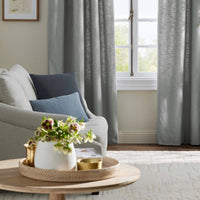 Texture Decorative Square Pillow Cover - Dusty Blue,  24 in. x 24 in.,Dusty Blue
