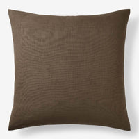 Texture Decorative Square Pillow Cover - Sable,  24 in. x 24 in.,Sable