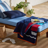 Cotton Terry Beach Towel - Sailboats,Sailboats