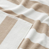 Classic Cabana Stripe Beach Towel - Taupe,Taupe
