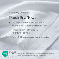 Plush Spa Solid Bath Sheet - Willow,Willow