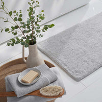 Plush Spa Solid Bath Towel - Gray,Gray