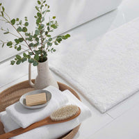 Plush Spa Solid Bath Sheet - White,White