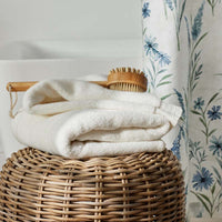 Plush Spa Solid Bath Sheet - Cream,Cream