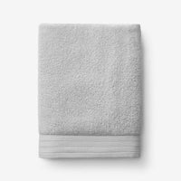 Plush Spa Solid Bath Towel - Gray,Gray