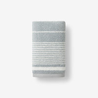 Plush Spa Stripe Hand Towel - Light Seaspray,Light Seaspray