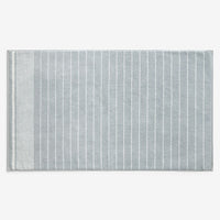 Plush Spa Stripe Bath Sheet - Light Seaspray,Light Seaspray